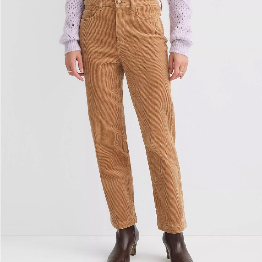 LOFT Women's Pink Corduroy Jeans